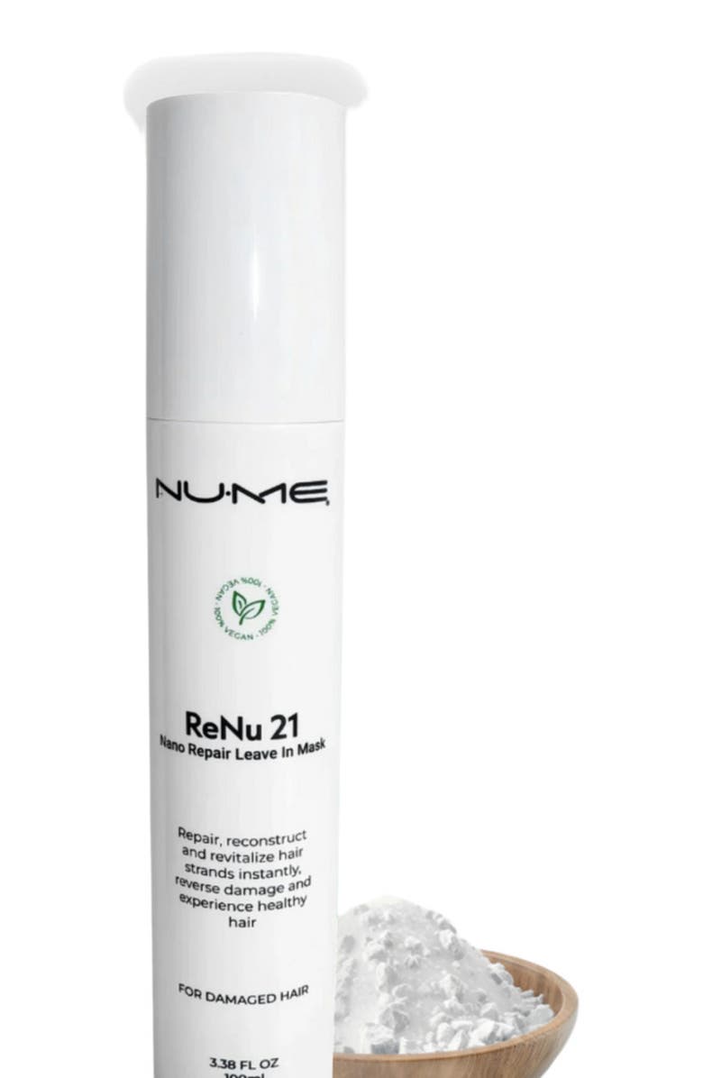 NUME ReNu 21 Nano Repair Leave-In Mask, Main, color, White- 100Ml