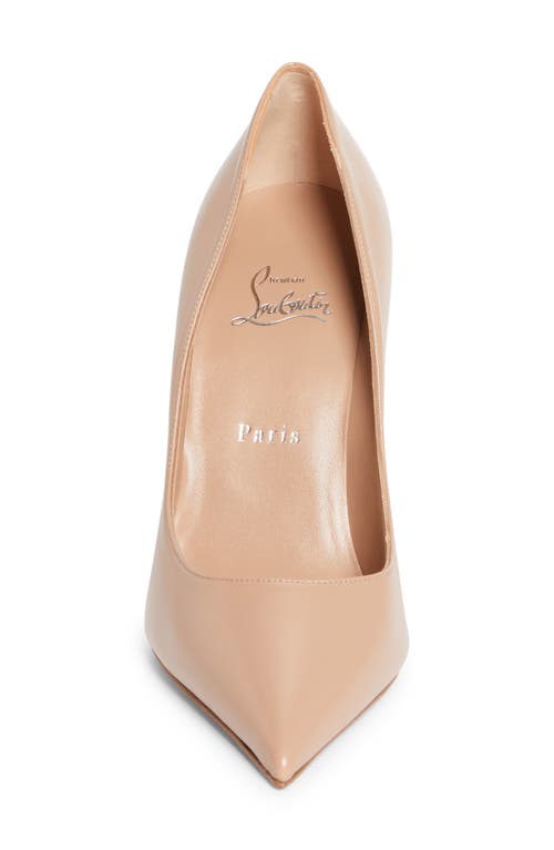 Christian Louboutin Miss Z Pointed Toe Pump In Nude
