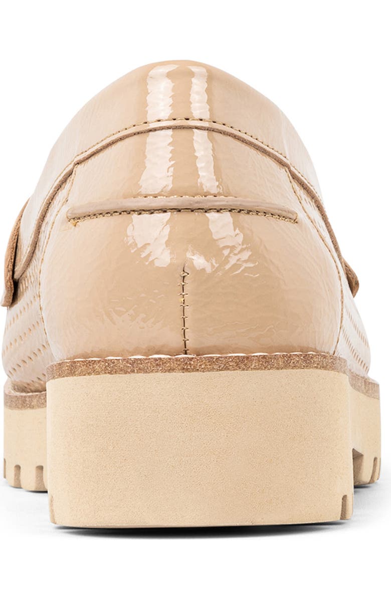 Donald Pliner Haarle Lug Sole Tassel Loafer, Alternate, color, Sand