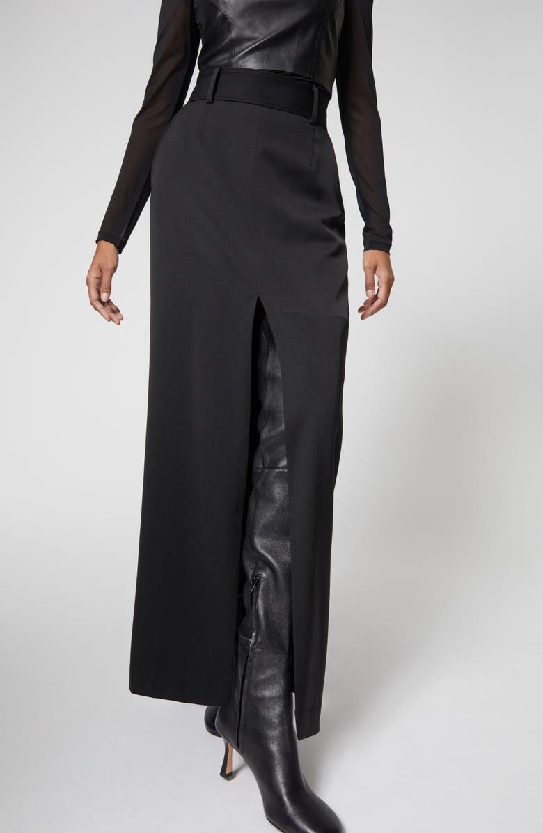 & Other Stories Tailored Wool Blend Skirt, Alternate, color, 