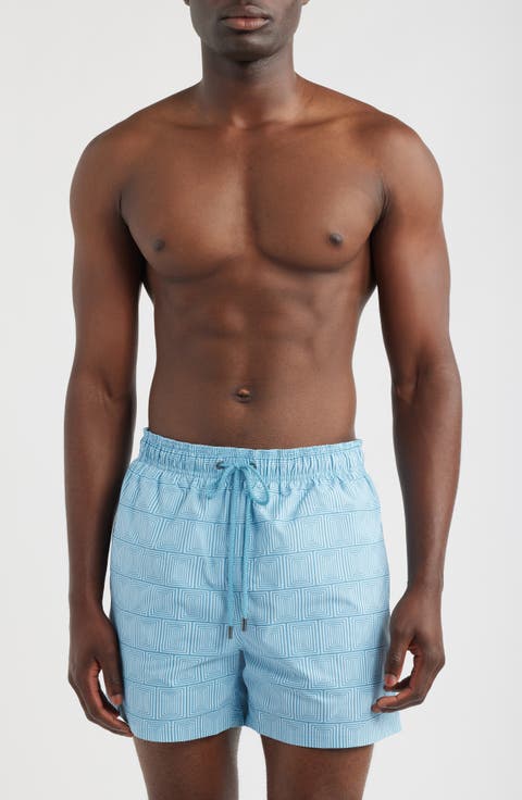 Cruz Print Swim Trunks