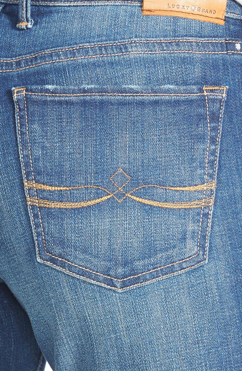 Lucky Brand Sweet Straight Leg Jeans, Alternate, color, Tanzanite