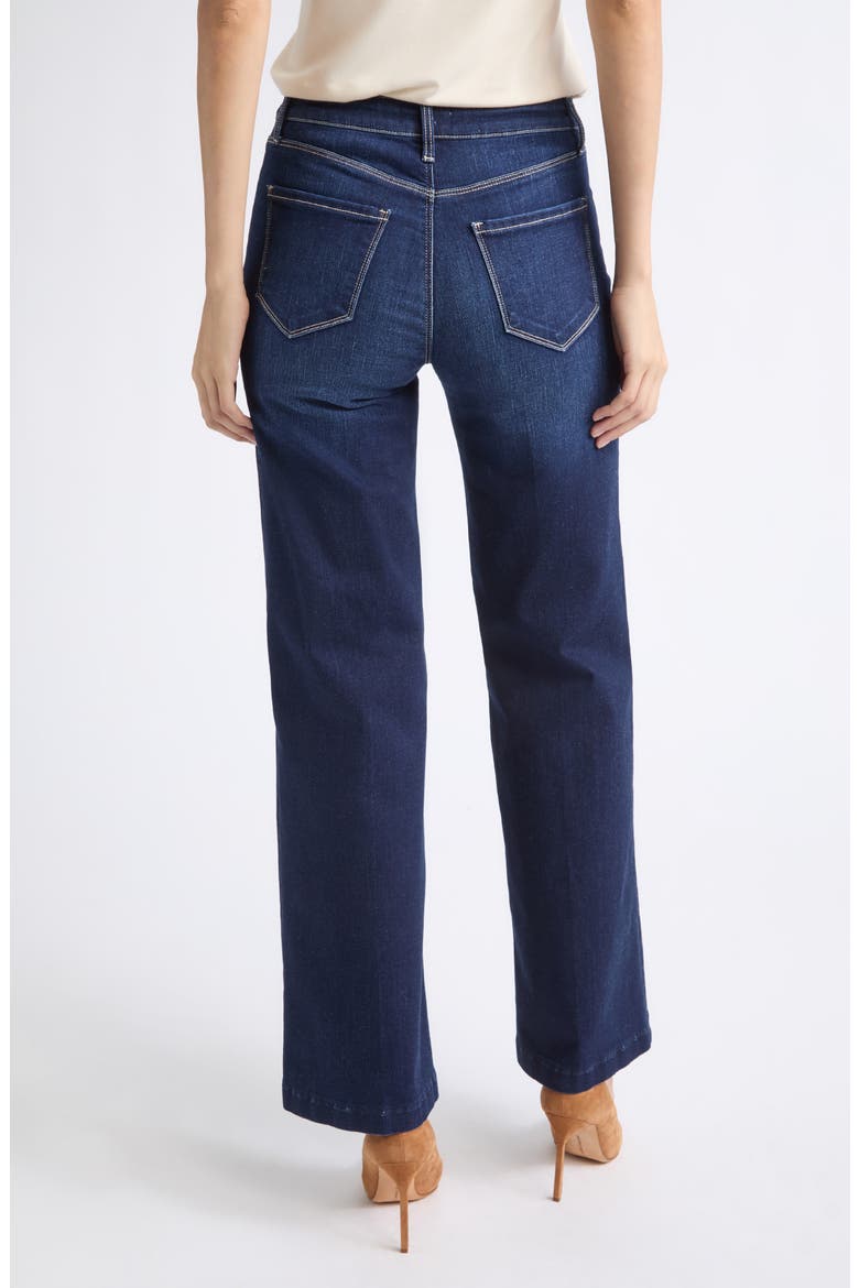 Scottie High Waist Wide Leg Jeans, Alternate, color, ROBLES