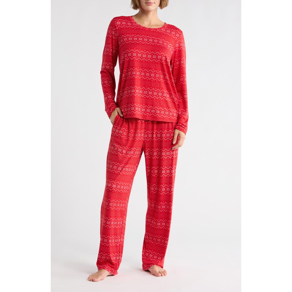 Pillow Talk Matching Family Print Long Pajamas