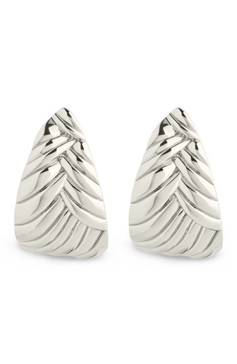 Ellis Braided Hoop Earrings
