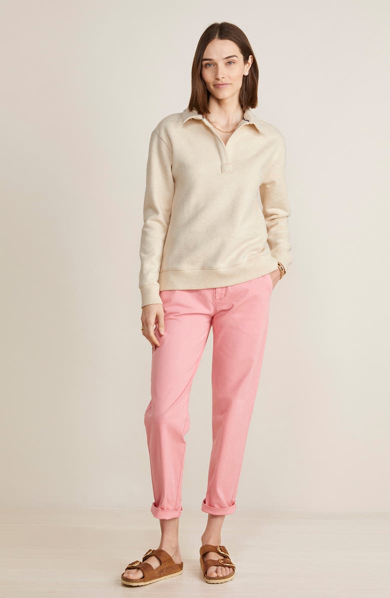 vineyard vines Polo Collar Cotton Sweatshirt, Alternate, color,