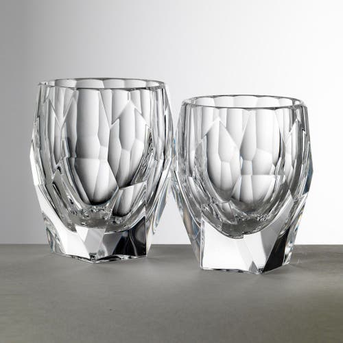 Mario Luca Giusti Milly Large Tumbler Set Of 6 In Clear