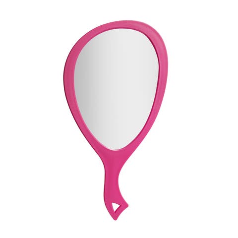 Teardrop Handheld Mirror with Handle