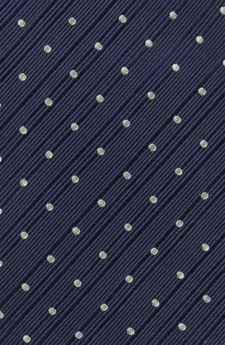 TOM FORD Mogador Polka Dot Mulberry Silk Tie, Alternate, color, Hb785 Ink Blue