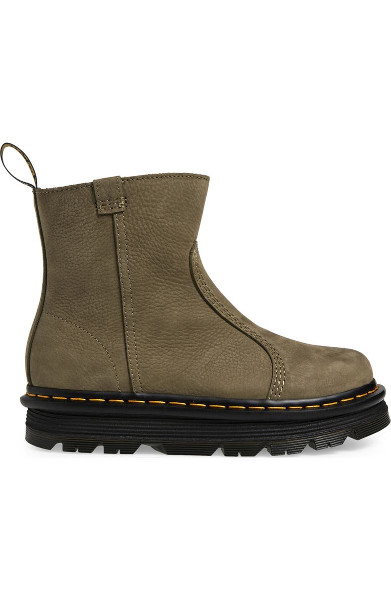 Dr. Martens Zebzag Rigger Boot, Alternate, color, Dms Olive