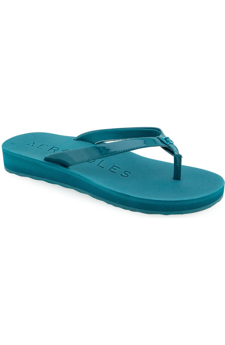 Aerosoles Jace Flip Flop, Main, color, Teal