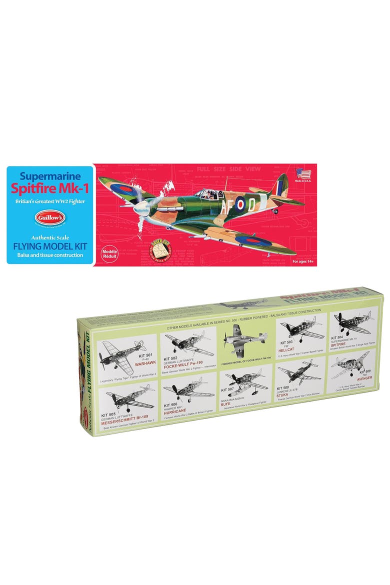 Spitfire Model Kit, Alternate, color, Multicolored