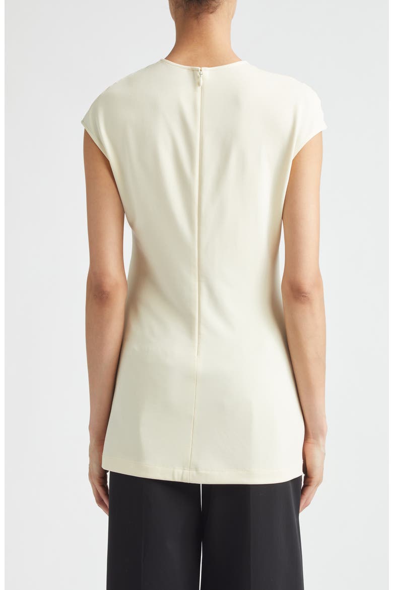 Everyday Fluid Jersey Top, Alternate, color, ECRU