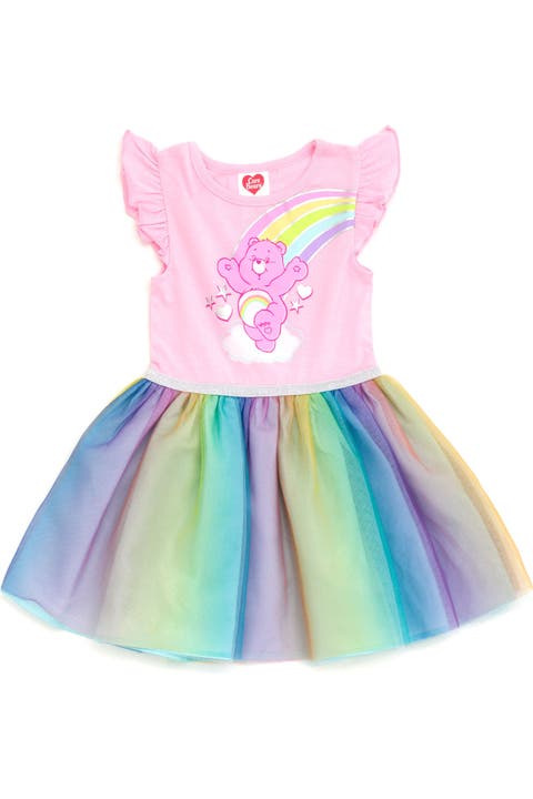 Cheer Bear Sleeveless Tutu Dress