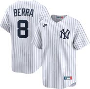 Nike Men's Nike Yogi Berra White New York Yankees Cooperstown Collection Limited Jersey