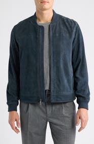 Nordstrom Suede Bomber Jacket