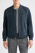 Nordstrom Suede Bomber Jacket