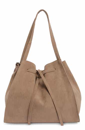 Tulip Faux Suede Tote