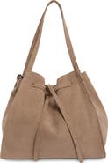 BCBG Tulip Faux Suede Tote