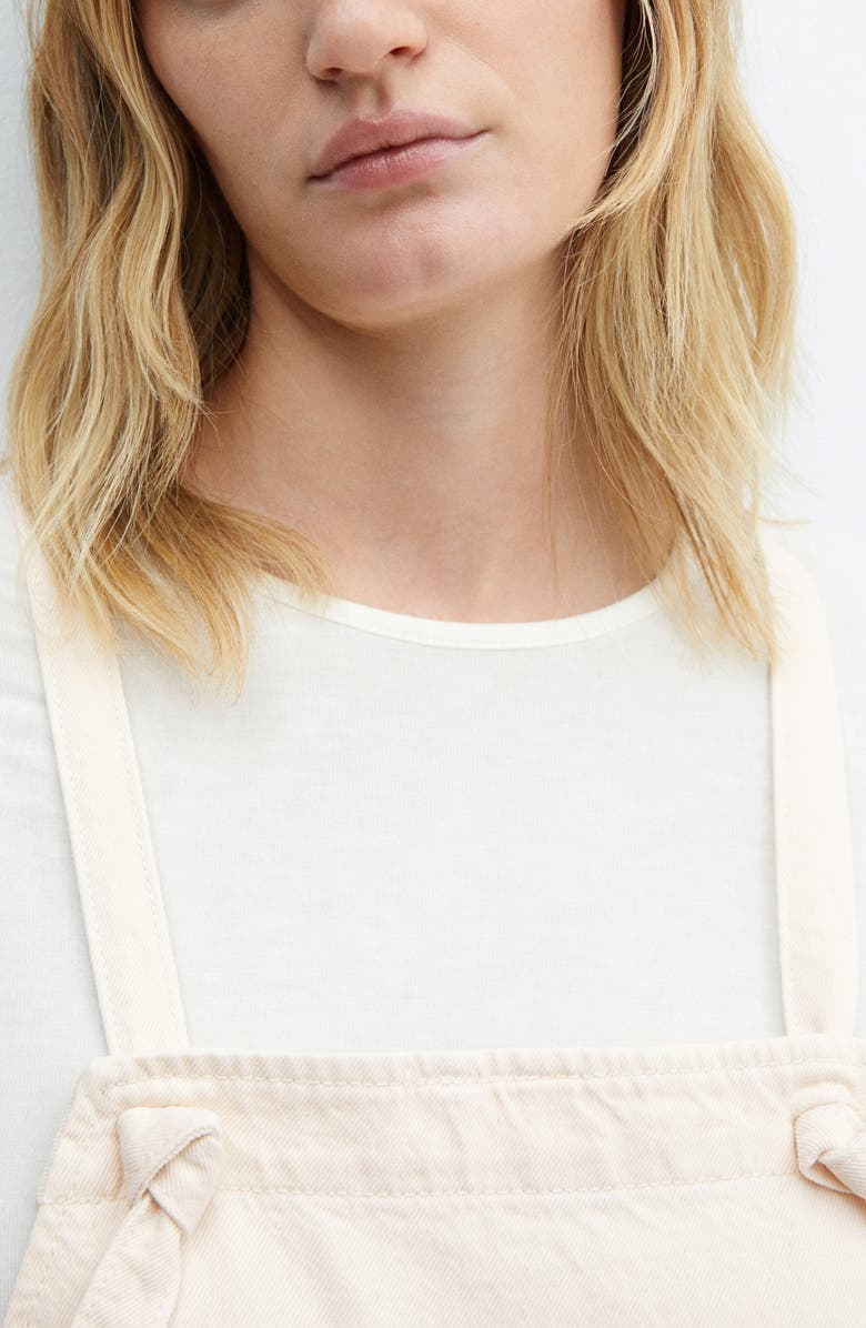 MANGO Denim Maternity Overalls, Alternate, color,