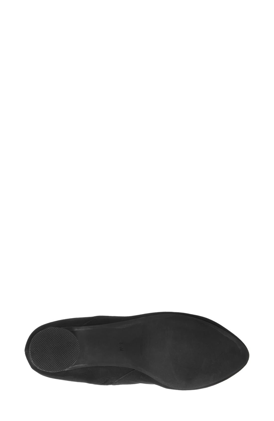 'Episode' Ankle Boot, Alternate, color, BLACK SUEDE