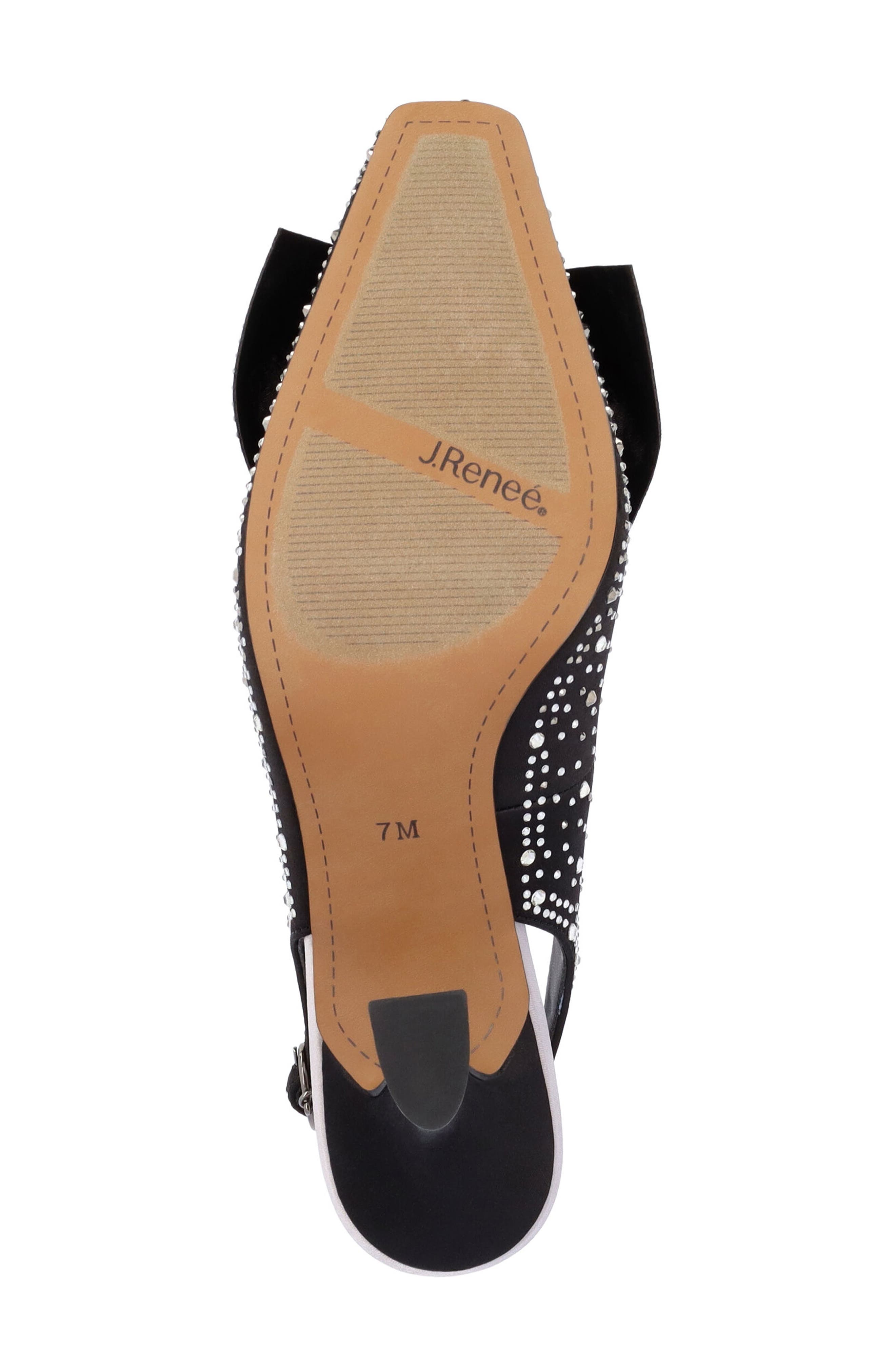 J. Reneé Harlan Slingback Pump, Alternate, color, Black/ Gray