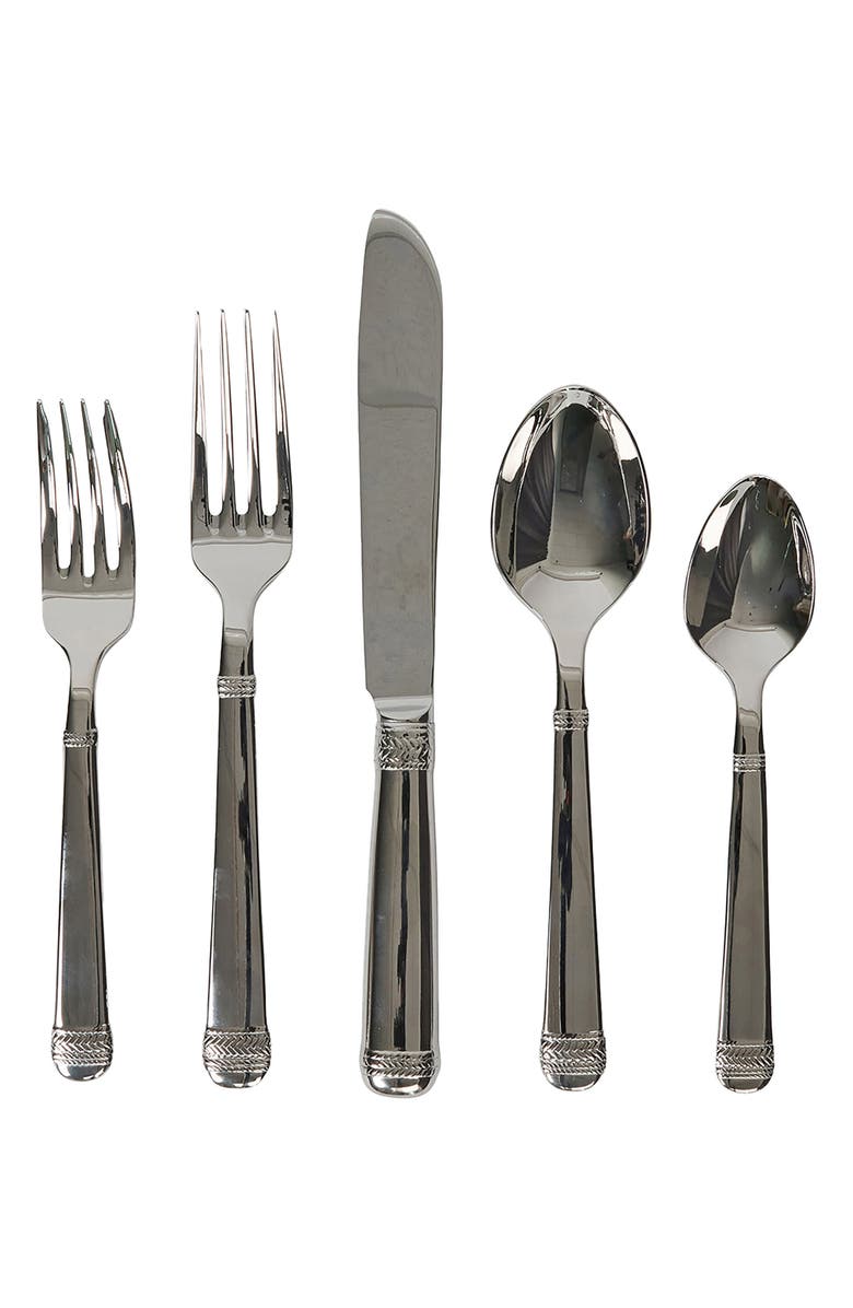 Juliska Le Panier 20-Piece Place Setting, Alternate, color, Polished