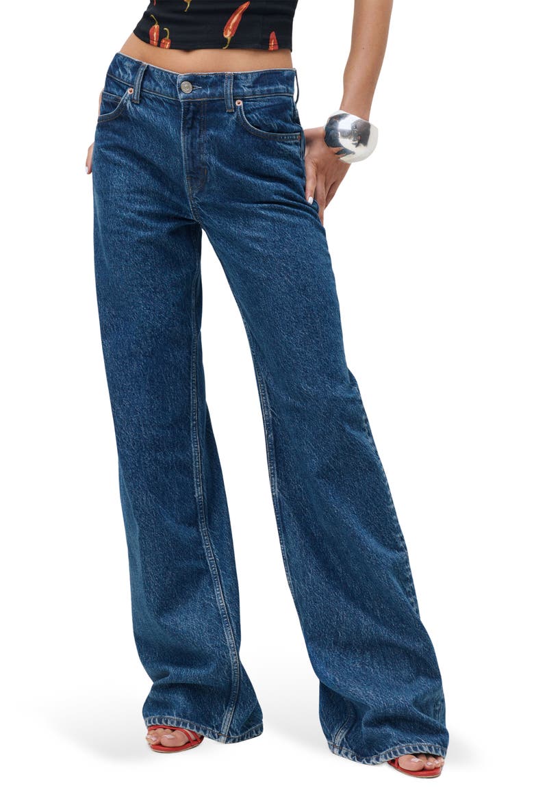 Cary Slouchy Wide Leg Jeans, Main, color, CLEARY