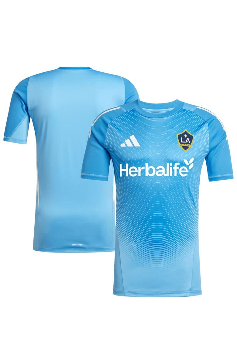 adidas Men's adidas Blue LA Galaxy 2025 Goalkeeper Jersey, Main, color, Blue