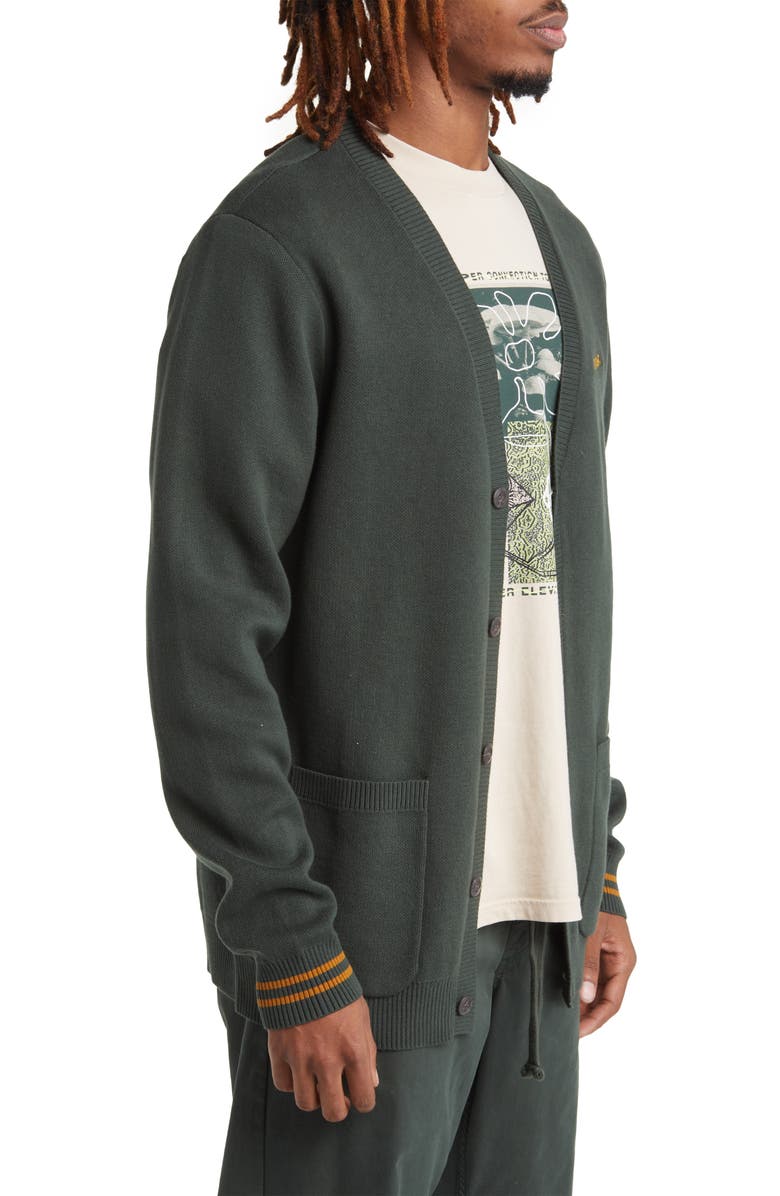 Vans Halecrest Patch Pocket Cotton Cardigan, Alternate, color,