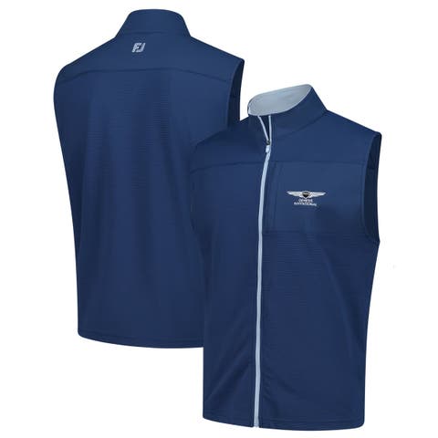 Men's FootJoy  Blue Genesis Invitational Ottoman Knit Vest