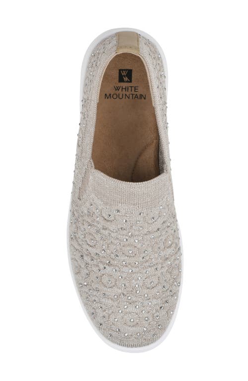 White Mountain Footwear Unit Knit Slip-on Sneaker