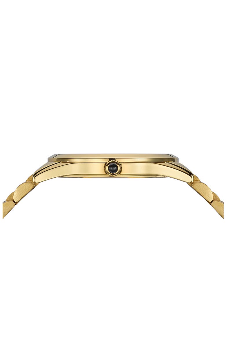 Classic R Grey Dial Bracelet Watch, 41mm, Alternate, color, YELLOW GOLD PVD COATING