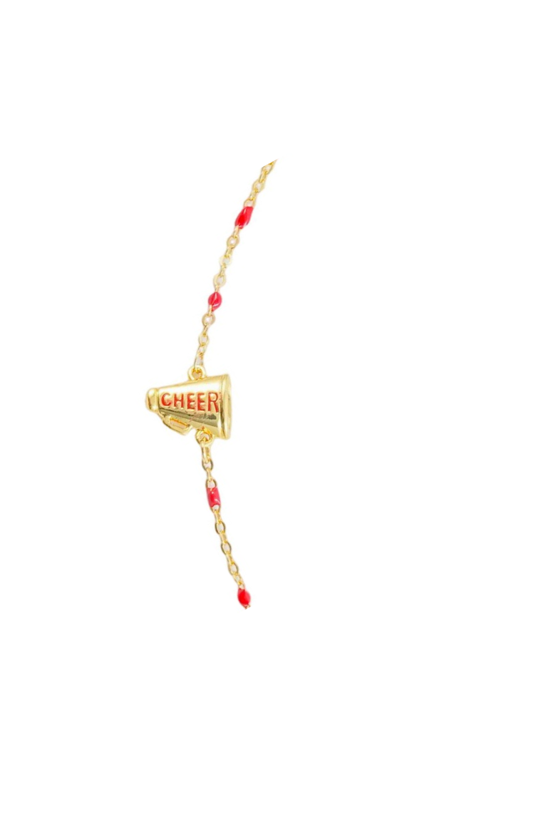 Gameday Cheer Necklace, Alternate, color, Yellow gold