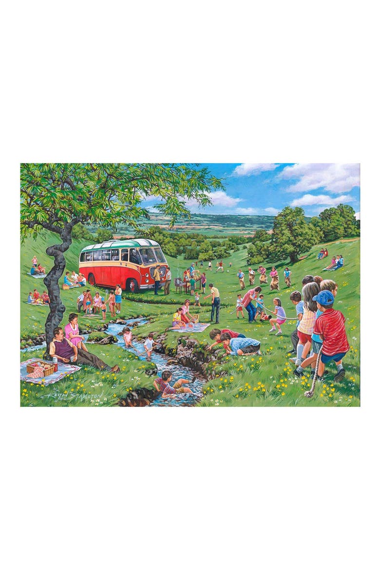 Sunday Picnic 500-Piece Jigsaw Puzzle, Alternate, color, NONE