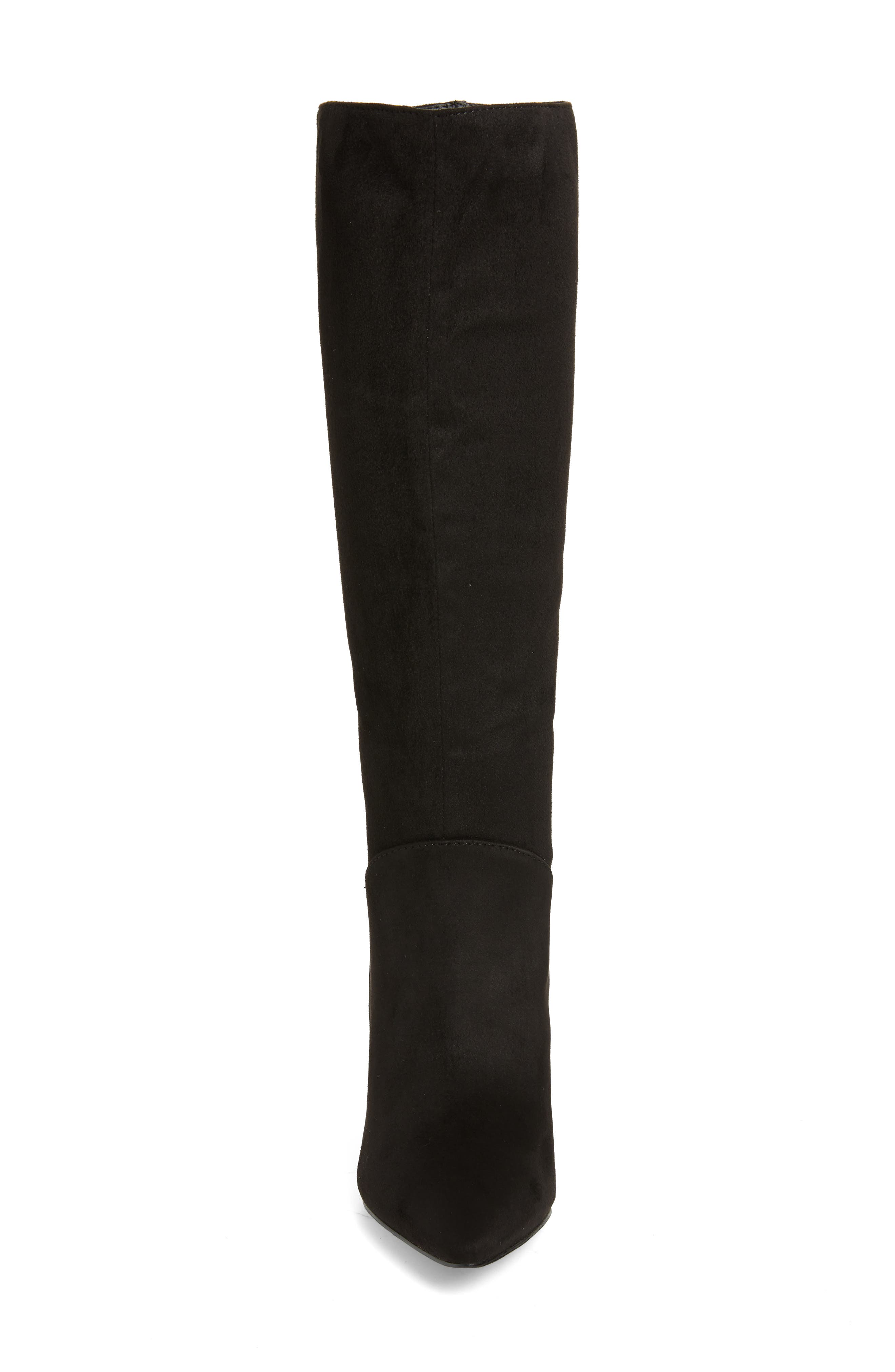 Kinga Knee High Boot, Alternate, color, BLACK SUEDE