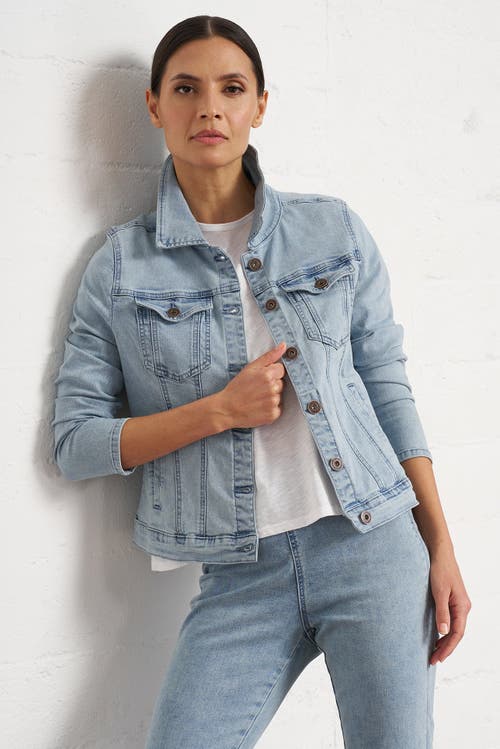 Franne Golde Classic Stretch Denim Jacket