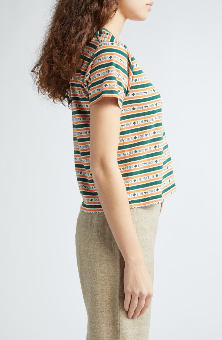 Bode Scottie Jacquard T-Shirt, Alternate, color, 