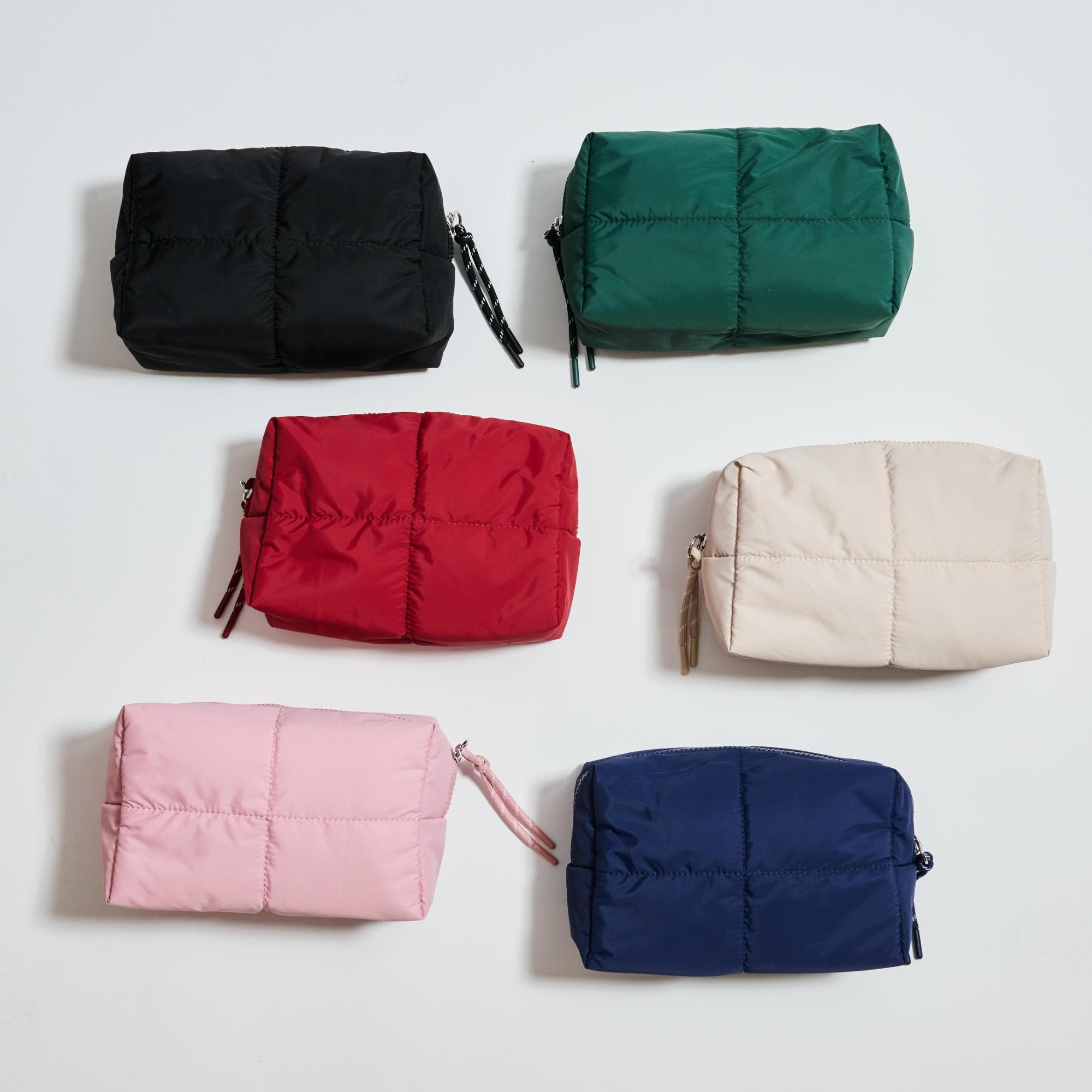 Daydreamer - Nylon Cosmetic & Travel Organizer Pouch, Alternate, color, Emerald