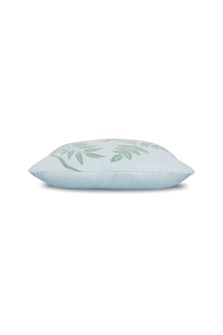 Plume Spring Jacquard Indoor & Outdoor Woven Accent Pillow, Alternate, color, Spring