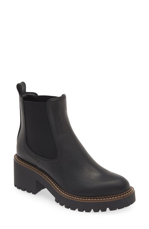 Miah Water Resistant Chelsea Lug Boot (Women)