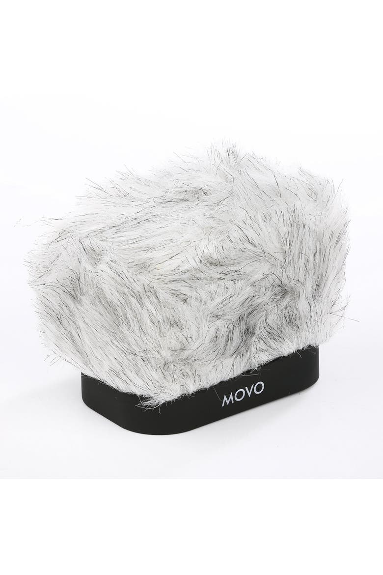 WS-R30 Professional Furry Windscreen with Acoustic Foam Technology for Portable Digital Recorders, Main, color, Black