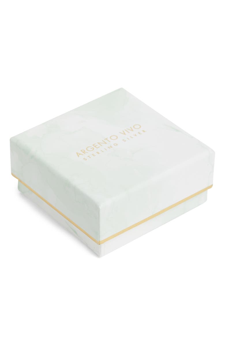 Argento Vivo Sterling Silver Cubic Zirconia Zodiac Pendant Necklace, Main, color, 