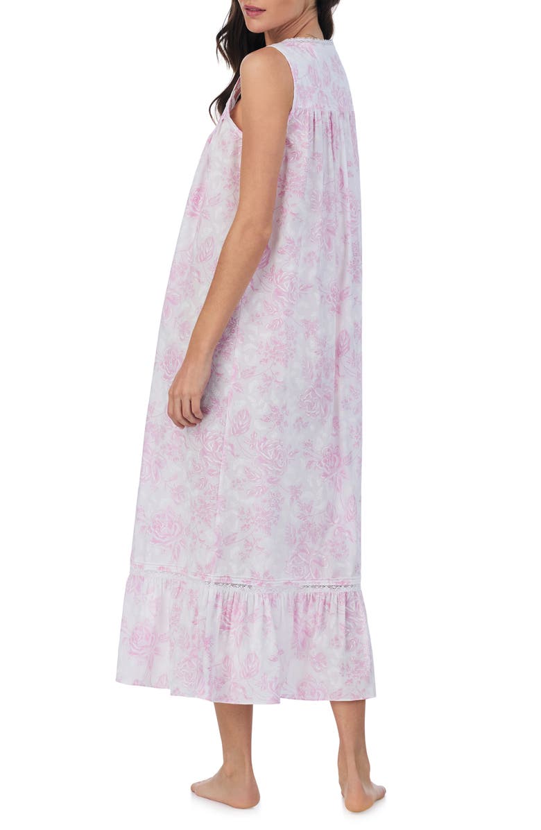 Eileen West Sleeveless Cotton Ballet Nightgown, Alternate, color, 