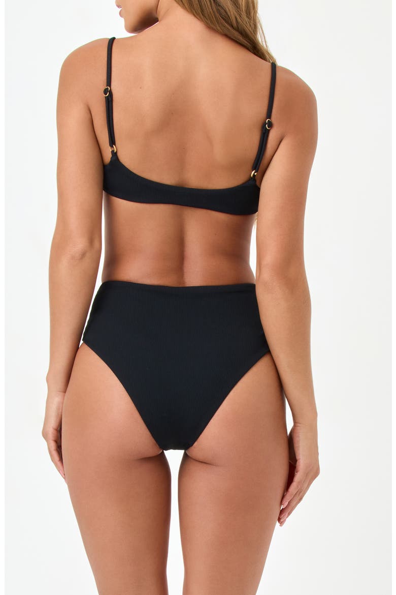Presley Rib Bikini Top, Alternate, color, BLACK