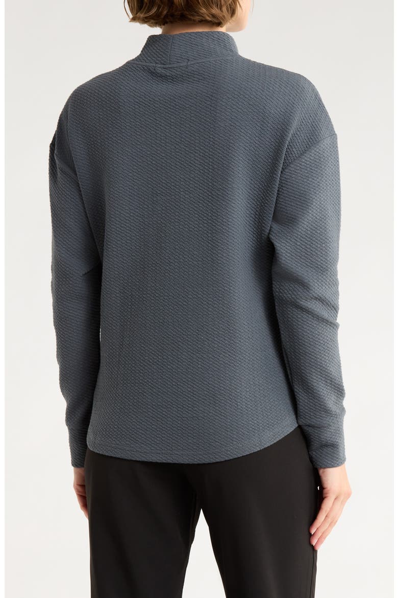 Paige Mock Neck Knit Top, Alternate, color, GPAPHITE