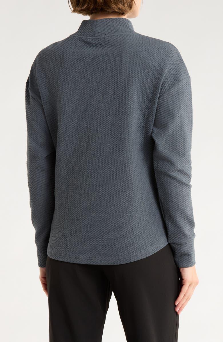 Swannies Paige Mock Neck Knit Top, Alternate, color, Gpaphite