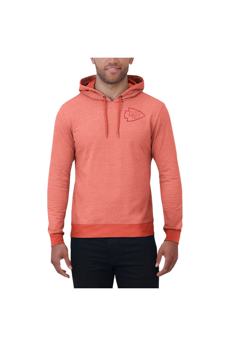 Men's Darius Rucker Collection by Fanatics Red Kansas City Chiefs Tonal Knit Pullover Hoodie, Alternate, color, Heather Red