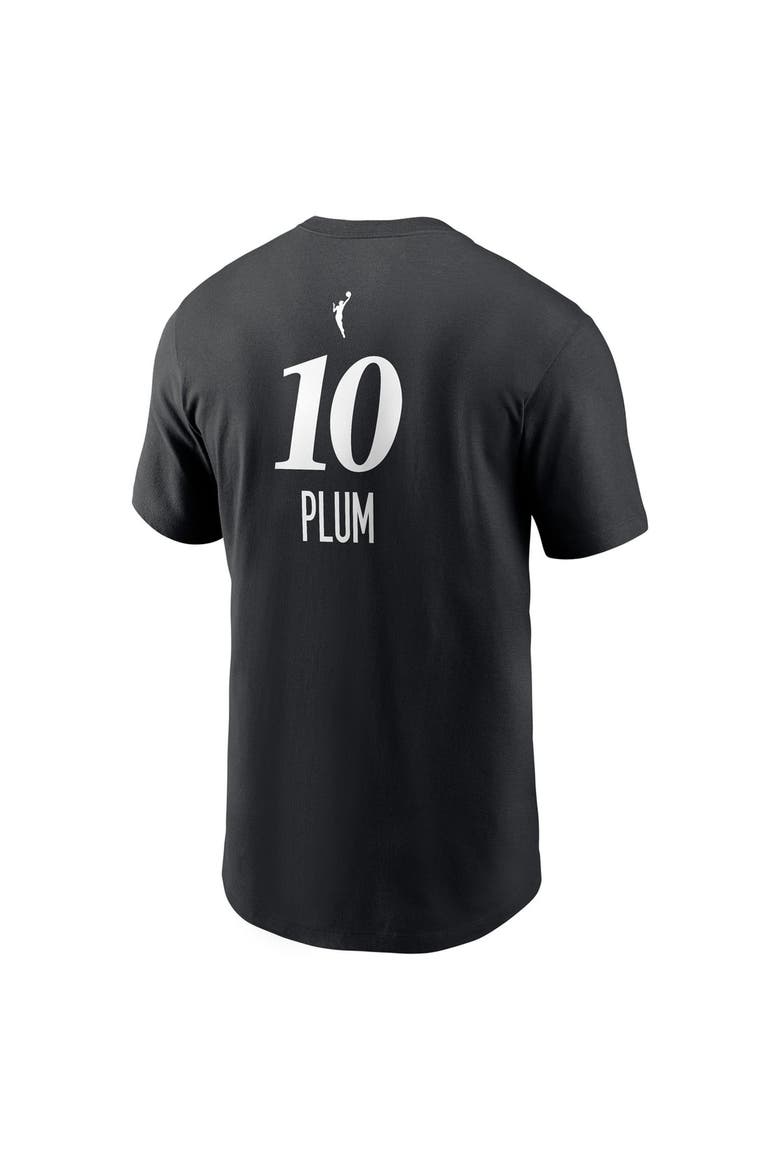 Men's Nike Kelsey Plum Black Los Angeles Sparks Name & Number Rebel Edition T-Shirt, Alternate, color, Black