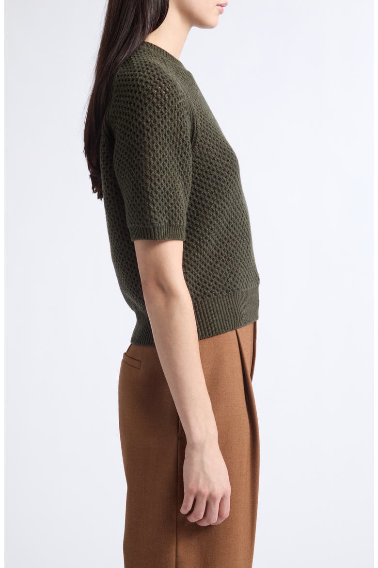 Imara Merino Wool Sweater, Alternate, color, MILITAIRE
